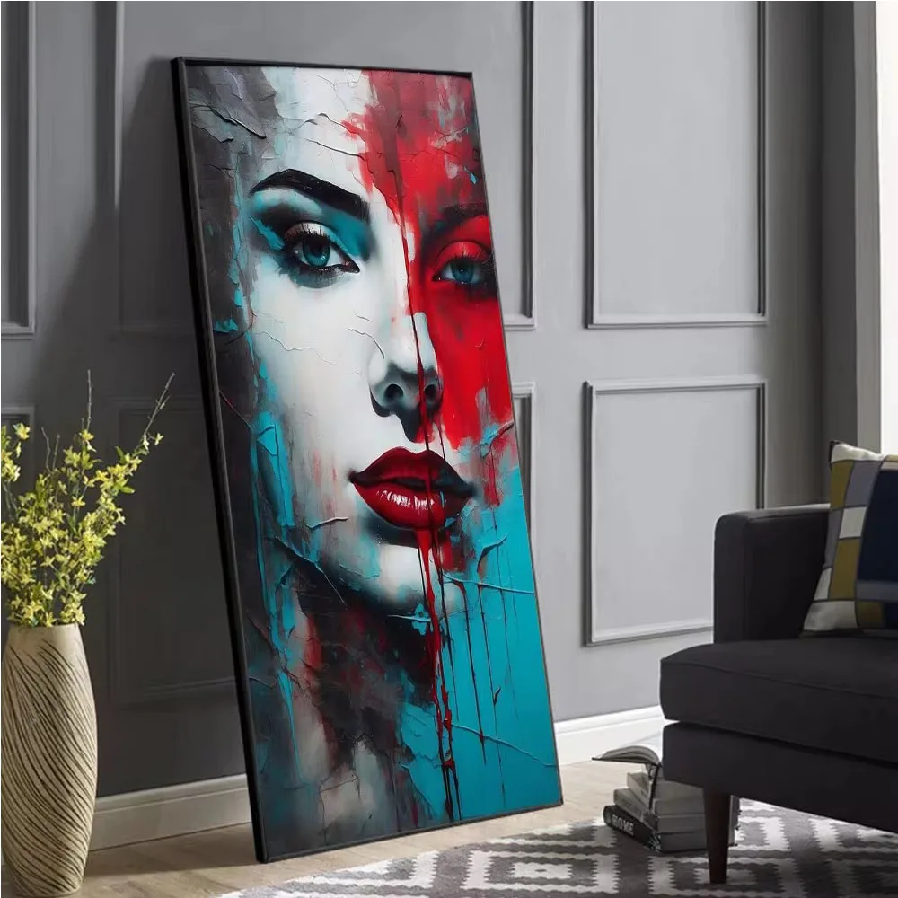 Modern Woman Portrait Diy Diamond Painting Abstract Graffiti Girls Tableaux Mosaic Embroidery For Gallery Living Room Home Decor