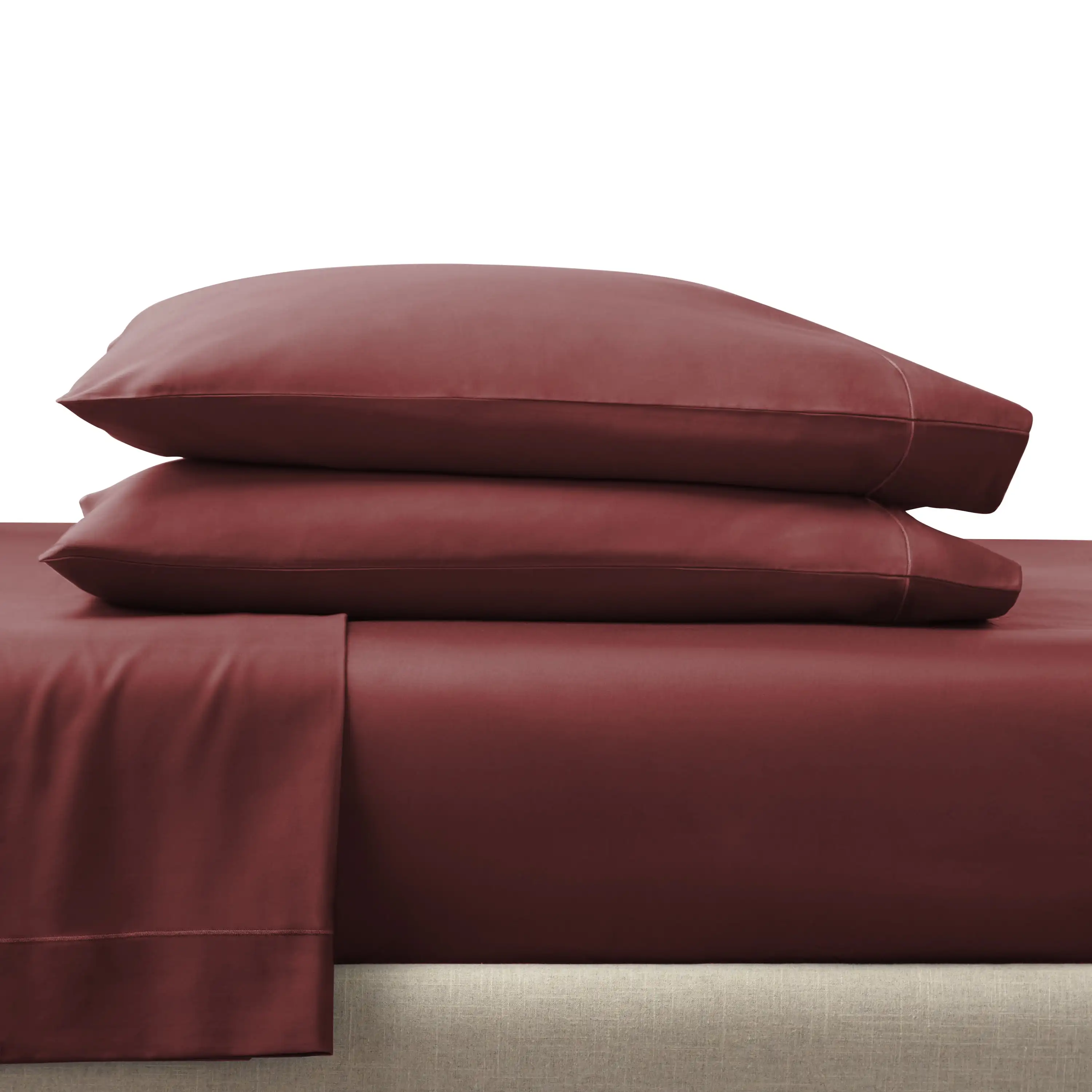 

4-Piece 400 Thread Count Deep Redwood Performance Hygrocotton ® Sheet Set, Queen