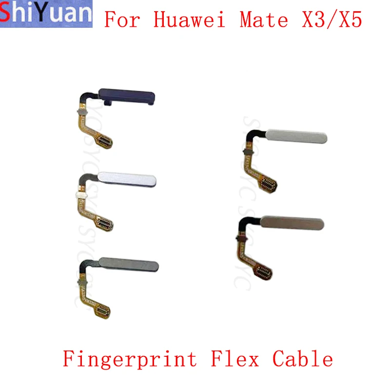

Гибкий кабель кнопки датчика отпечатков пальцев для Huawei Mate X5 X3, запасные части для сканера сенсорного датчика