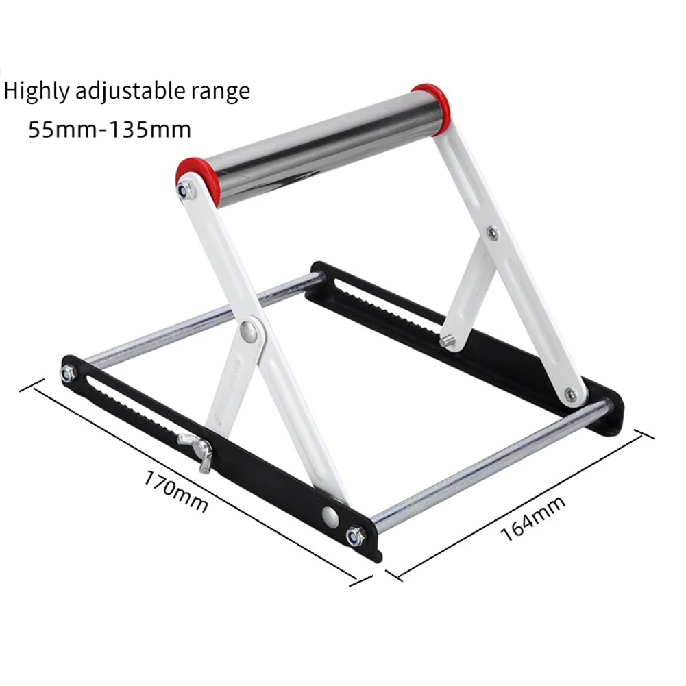 Cutting Machine Accessory Holder Adjustable Bracket Foldable Support Frame Cutting Machine Rack Compact Storage