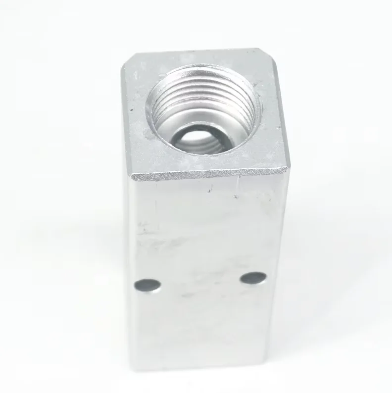 1/2" BSPP In 1/4" BSPP Out 4/5/6/7/8/9/10/12 Ports 30x30mm Pneumatischer Aluminium-Verteilerblock-Splitter Luft Gas Wasser Öl – Detail 2