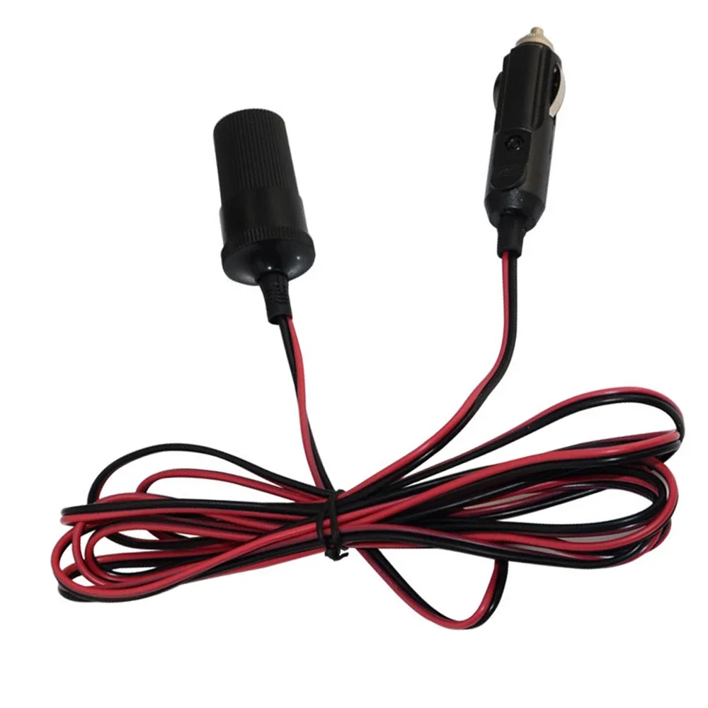 3 Meter 12V Charger Cable Socket Car Cigarette Lighter Extensions Charging Starting Auto Battery Cables Connectors