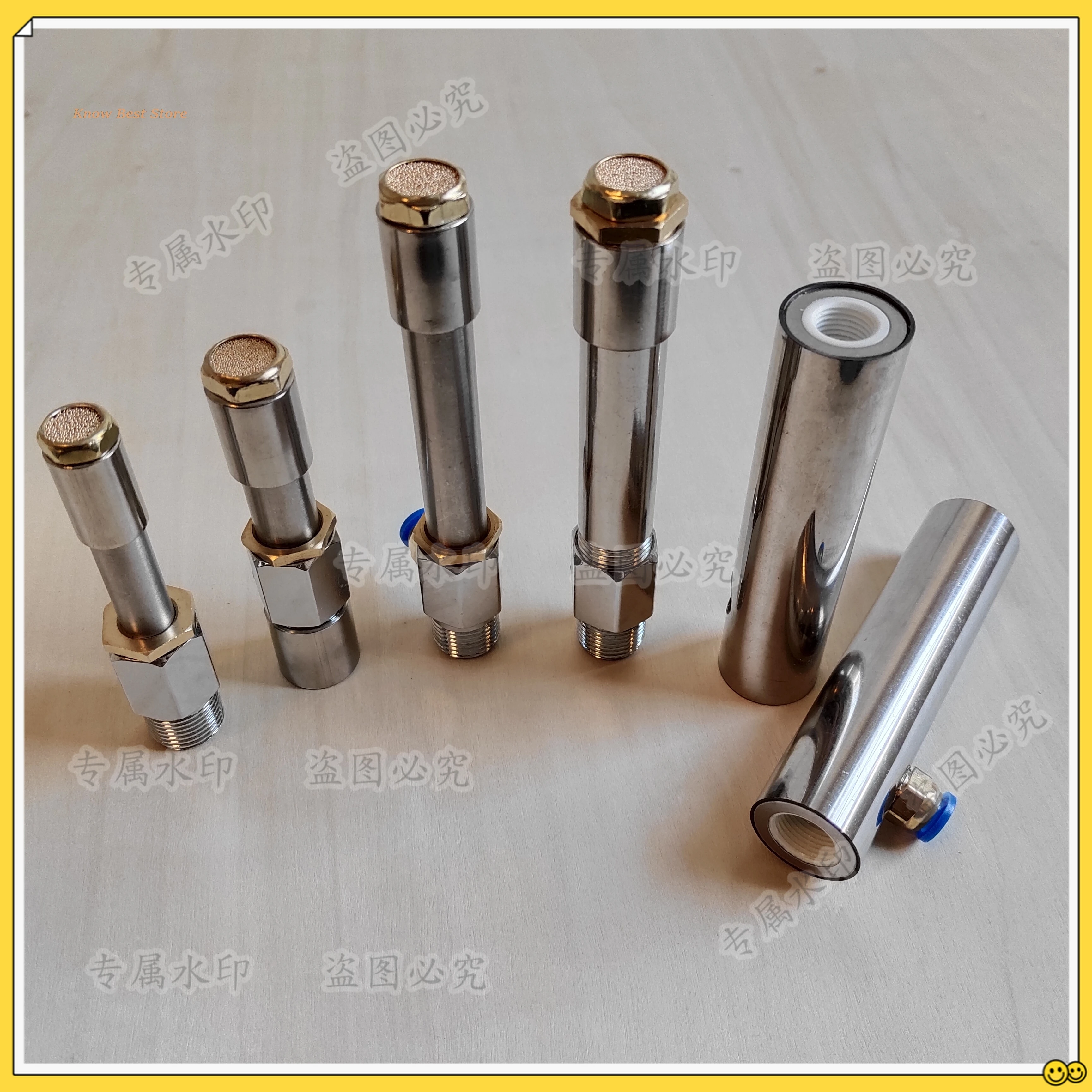 1PCS Vortex Tube Rapid Freezing Pneumatic Refrigeration Tube Cooling Gun Cold Air Gun