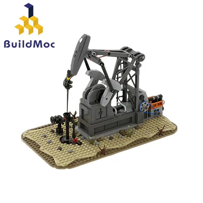

Масляный деррик Джек C5960 MOC-49501 Строительные блоки Сборка кирпичей для детей
