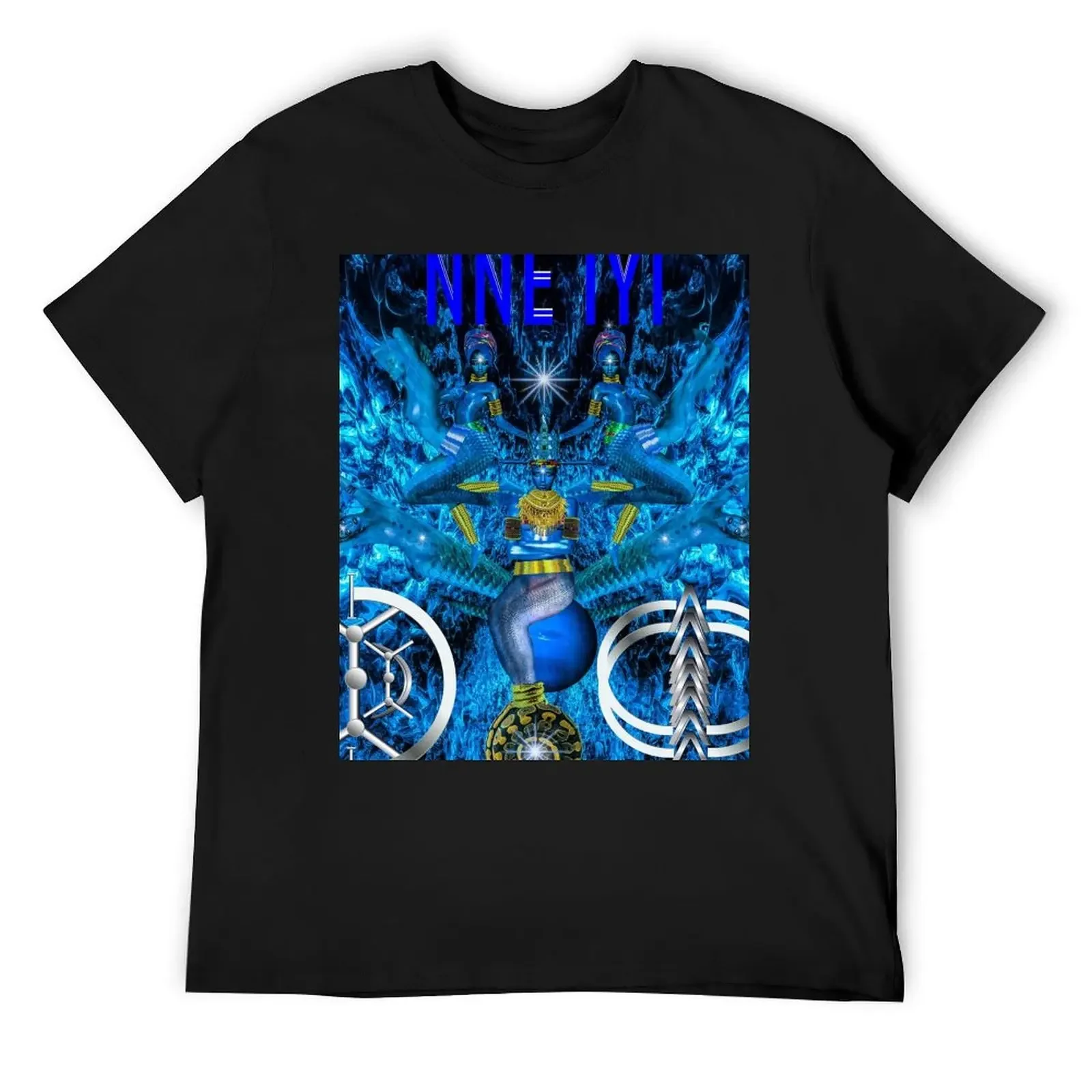 NNE IYI / EZENWANYI By SIRIUS-UGO-ART T-Shirt anime clothes tops boys animal print graphic shirts clothing for men