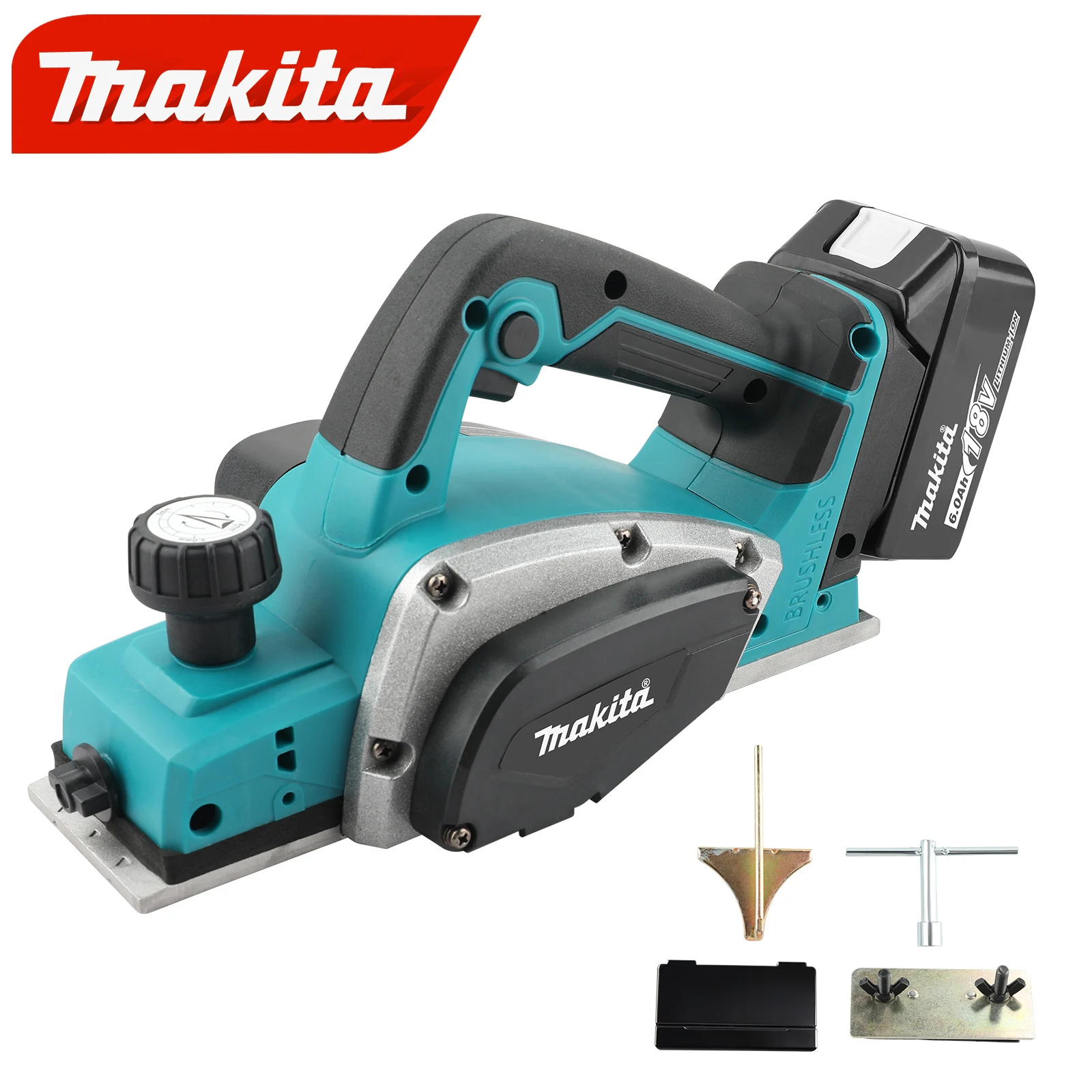

Makita 18V Brushless Cordless Planer: for Woodworking, Furniture Renovation & Home DIY Wood Surface Smoothing Applications
