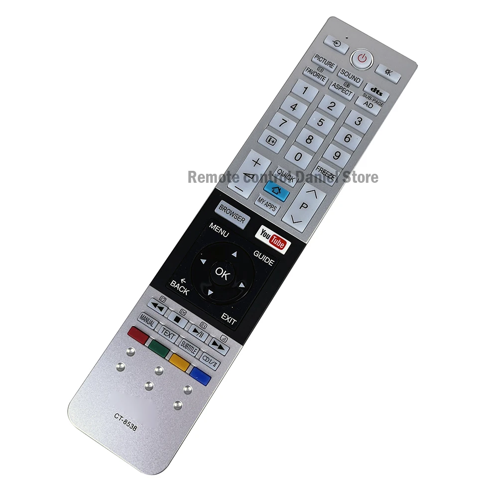 New Genuine CT-8538 For Toshiba Smart LCD TV Remote Control CT-8521 CT-8522