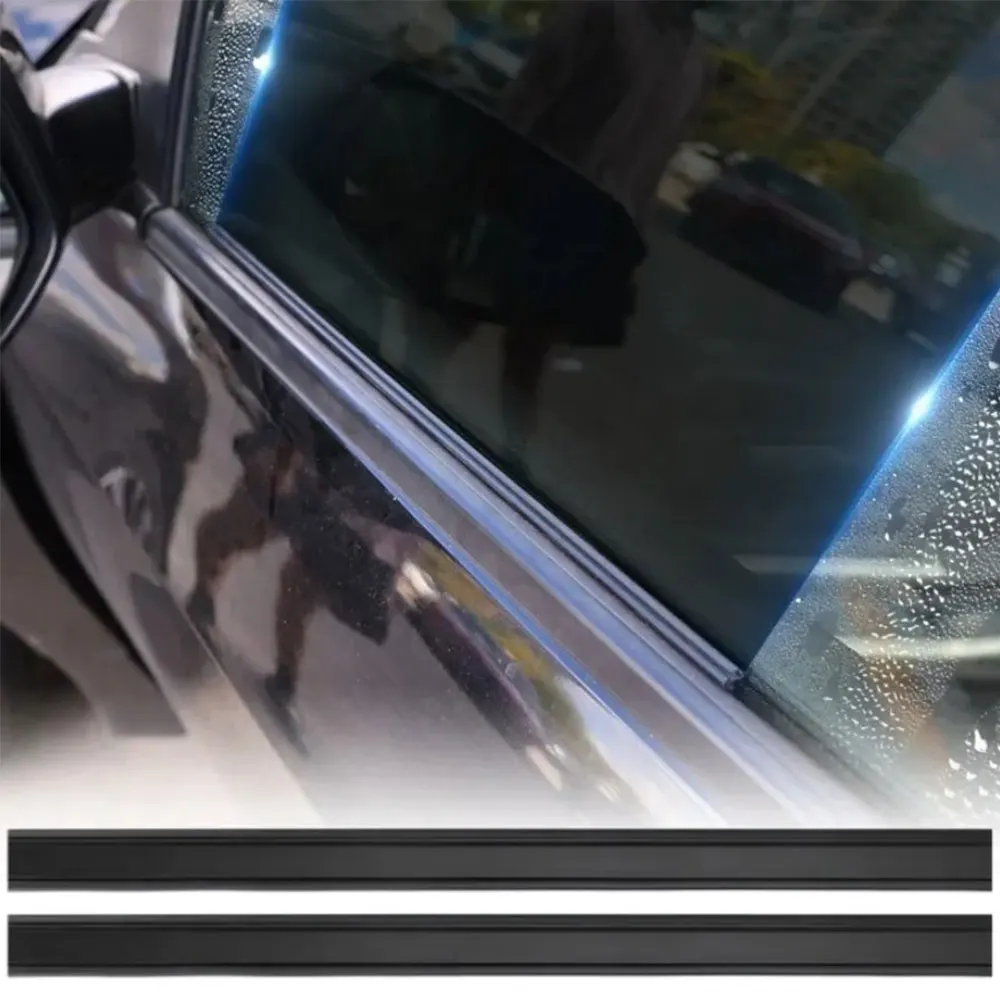 2 stücke Universal Auto Seite Windschutzscheibe Einsatz Reinigung Wischer Auto Seite Windows Nebel Entfernung Scheibenwischer Auto Glas Rahmenlose Scheibenwischer Klinge