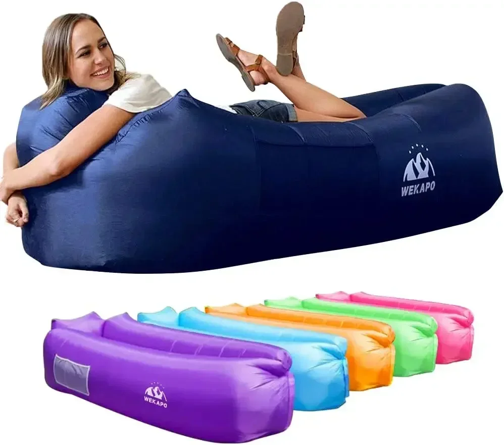 

Inflatable Sun Lounger, Air Sofa, Hammock, Portable, Waterproof and Leak-Proof, Ideal for Backyard, Beach, Travel, Camping
