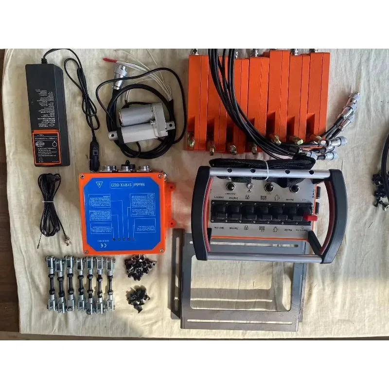Wireless Radio Remote Control Crane 12V 24V with 6 Proportional Joysticks 6 Functions for Model Boats And Trucks