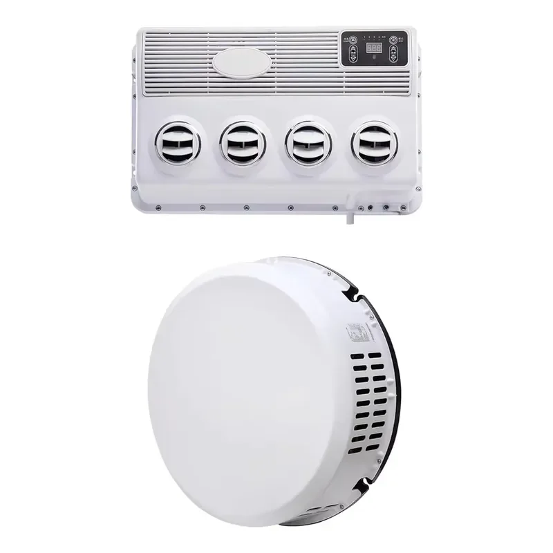 General electric air conditioning split type DC/AC unit, suitable for off-road vehicles, RVs, and campers etc.