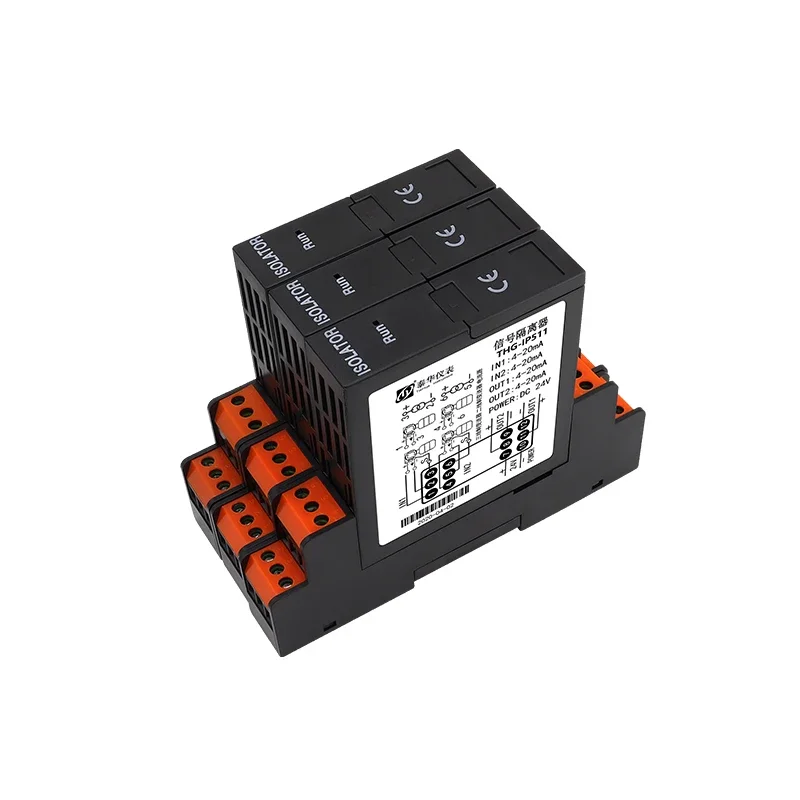THG-IP Series 4-20mA Current Distribution Isolator - Input Signal Isolation, Power Stabilization, Industrial Control Systems