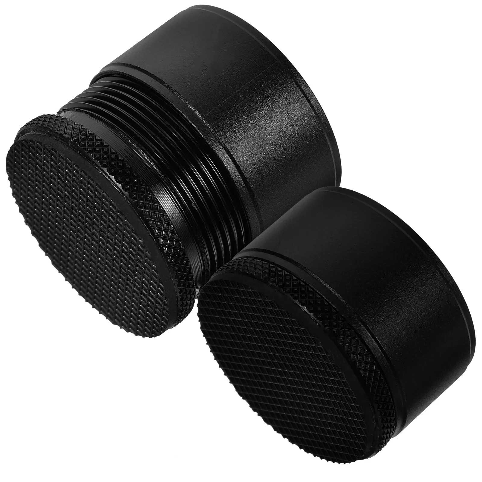 

2pcs Metal Table Leg Pads Bed Lifters Risers Heavy Duty Black Small Size Furniture Height Adjusters Desk Legs Sofa