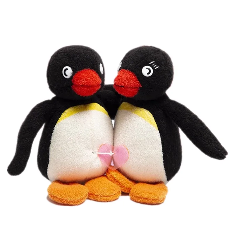 New Kawaii Cute Pingu Pinga Penguin Plush Valentine's Day Kids Girls Boys Stuffed Animals Toys For Children Gifts 19CM