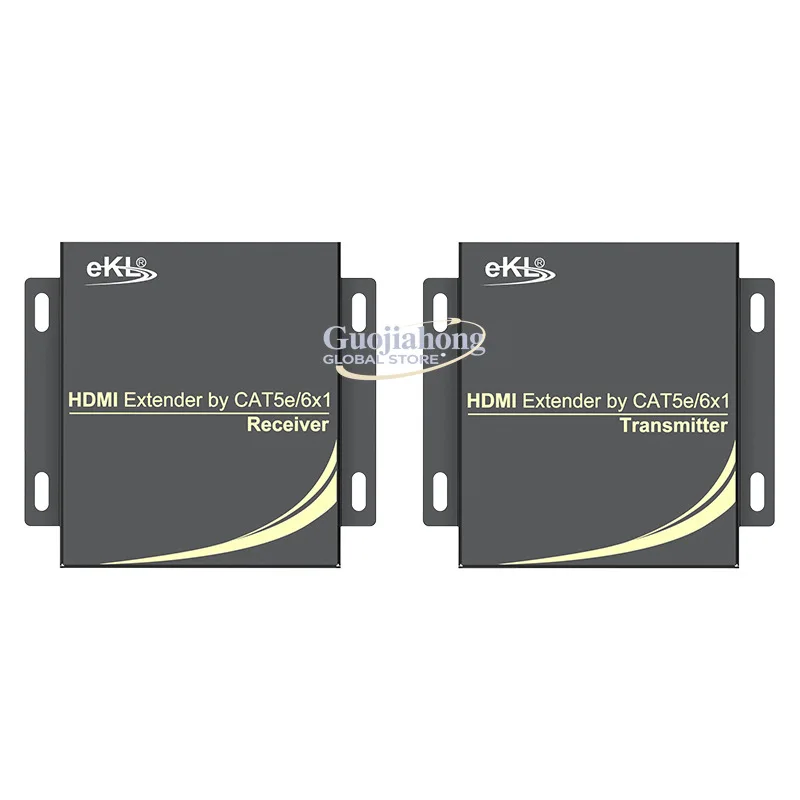 eKL HU100   KVM Extender HDB Single Network Cable 100m   2.0 + USB 2.0 No Latency view 2