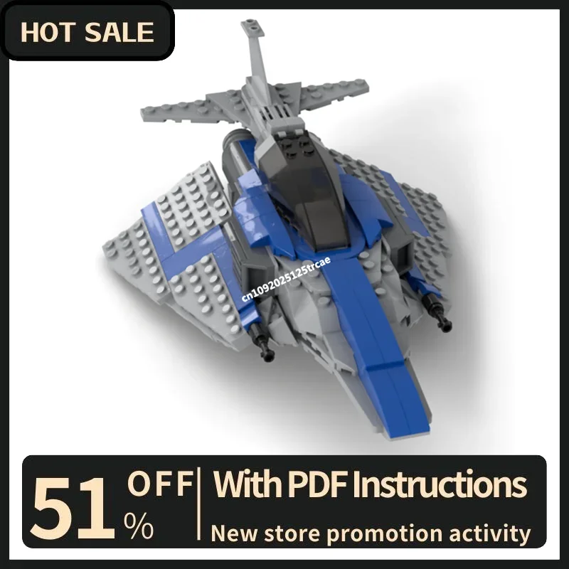 

New 194Pcs Famous Star Battle Series Movie Moc Spacefighter Model Building Custom Puzzles Diy Creative Ideas Toys Birthday Gifts