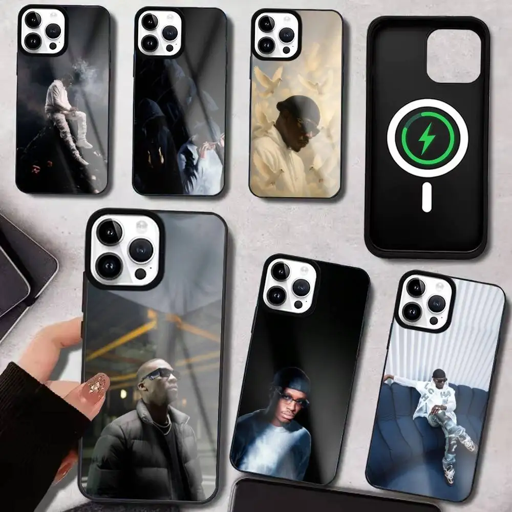 

Luster W-Werenoi Diamant Noir cool Phone Case For iPhone17,16,15,14,13,12,11 Plus,Pro Max Magnetic For Magsafe Wireless Charging