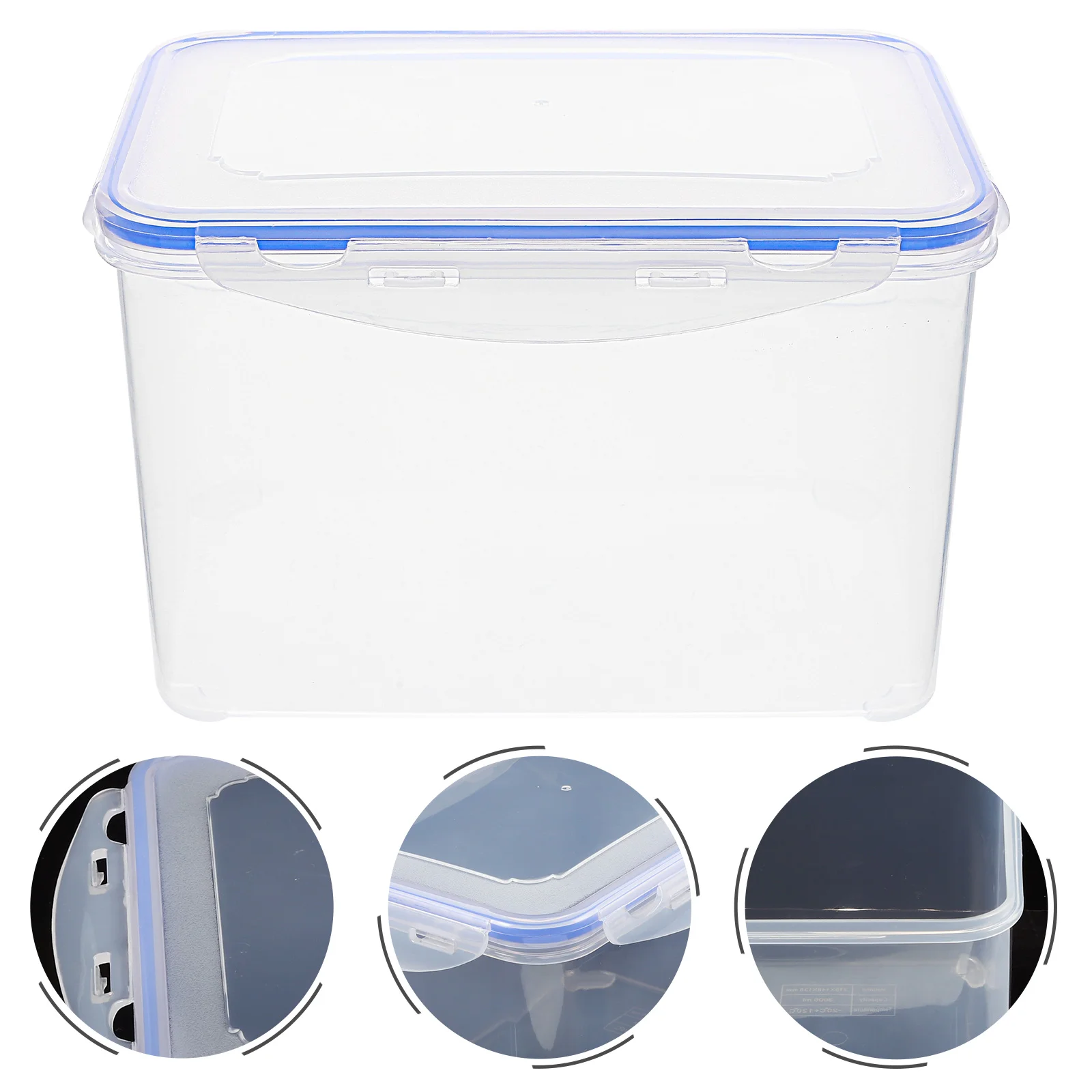 

Container Fresh Box with Lid Storage Bins Fruit Holder Plastic Containers for Fridge