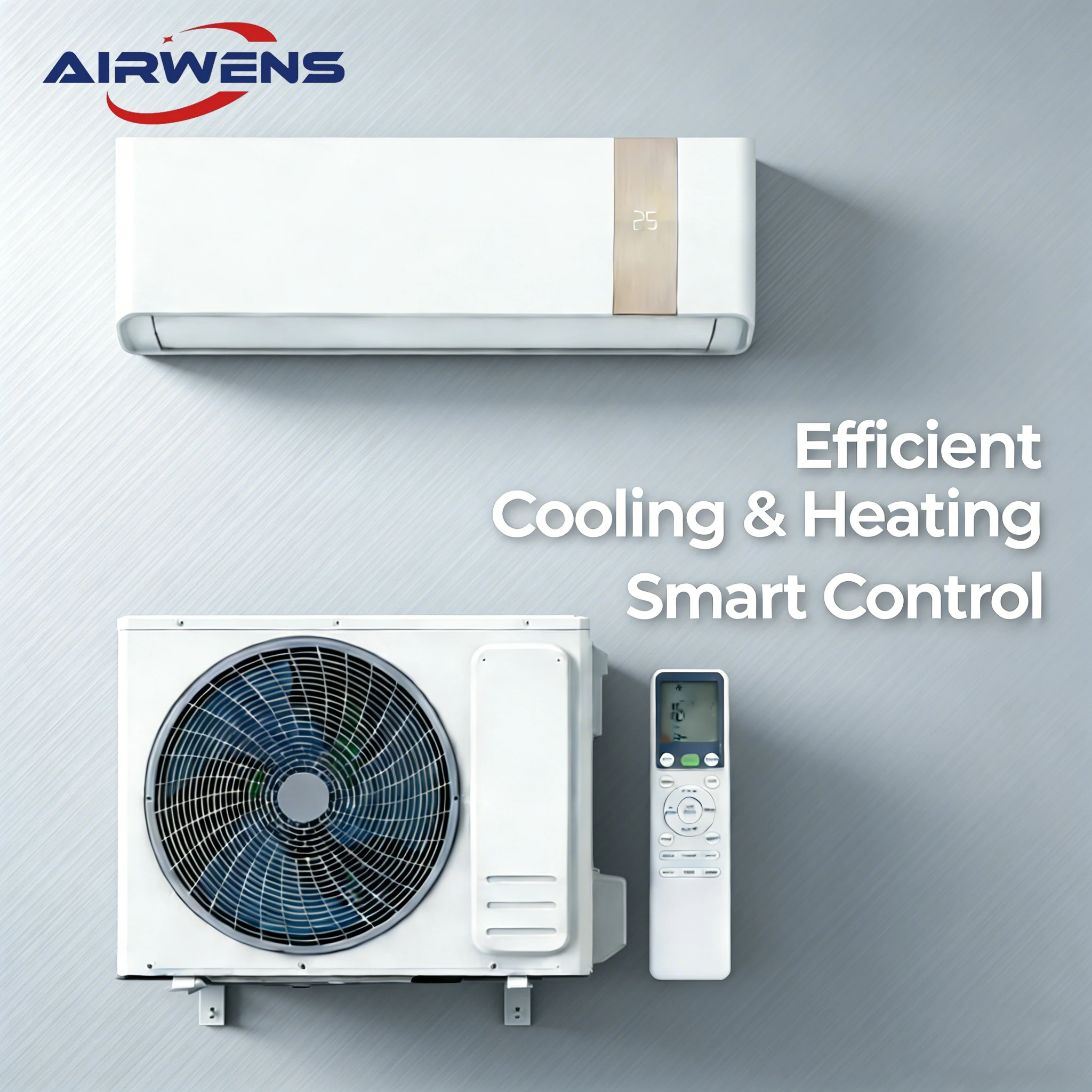 220V 50Hz 18000BTU R32 Fixed Frequency Cooling&heating Smart Split Air Conditioner for & Hotel Use