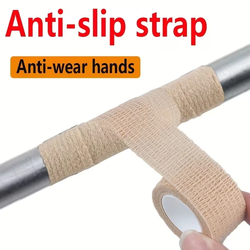 Rutschfestes Fitness-Sporttape, Langhantel-/Hantelgriffband, Schweißabsorbierend | Rutschfest | Anti-Blasen-Präparat – Detail 3