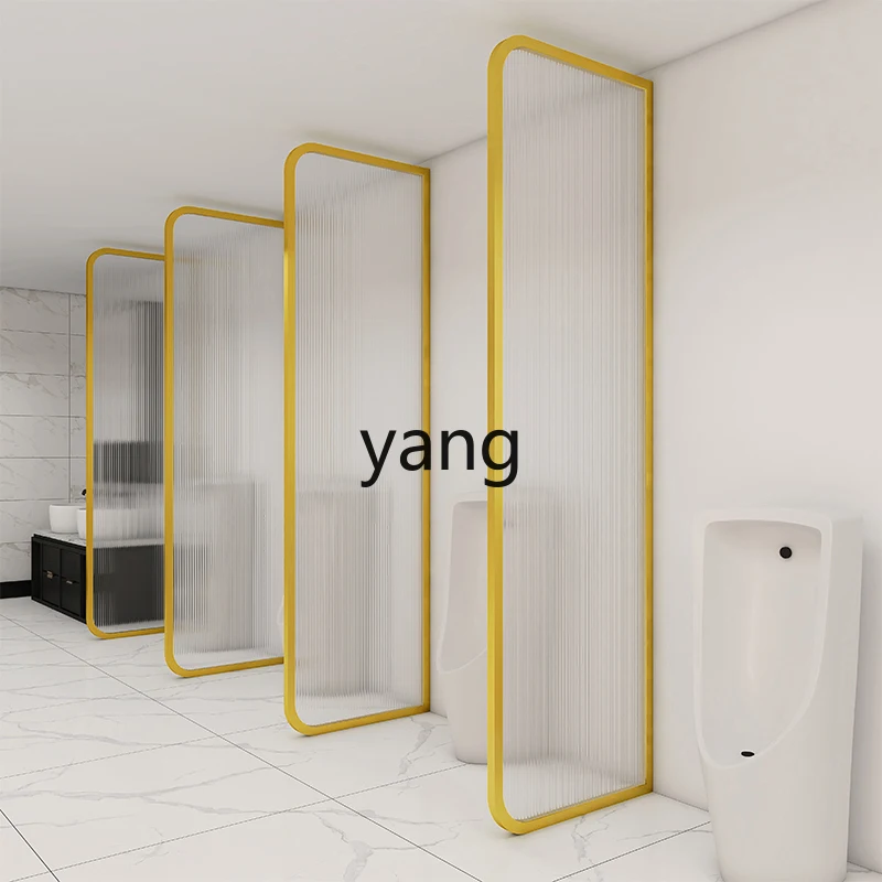 CX Changhong glass partition screen public toilet urinal baffle