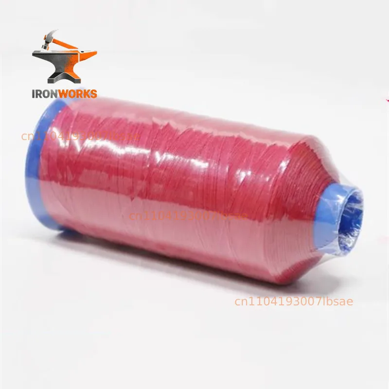 PTFE sewing thread, white, black, red, blue, yellow, high temperature, acid, alkali, and corrosion resistant sewing thread.