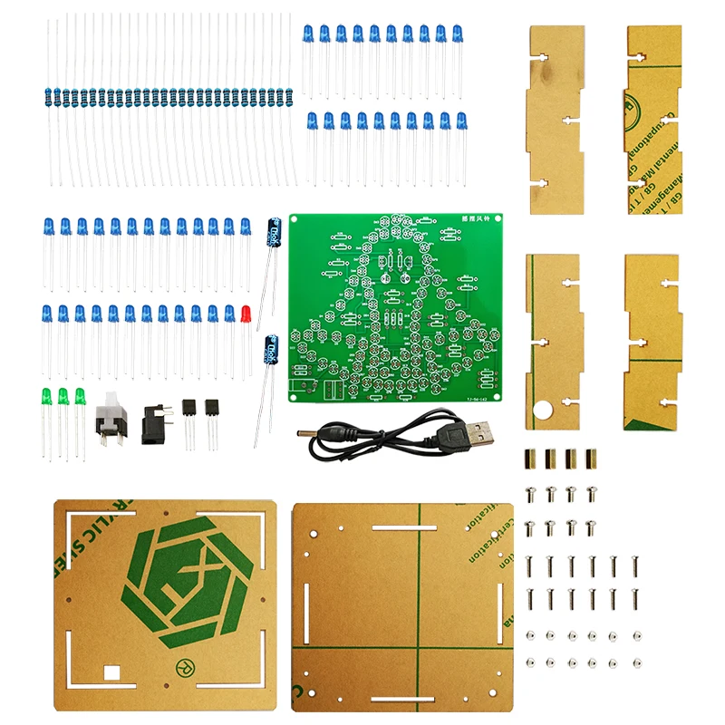 Swing dzwonek wietrzny dzwonek Windbell LED lutowanie zestaw do samodzielnego montażu części zamienne elektroniczny zestaw zrób to sam