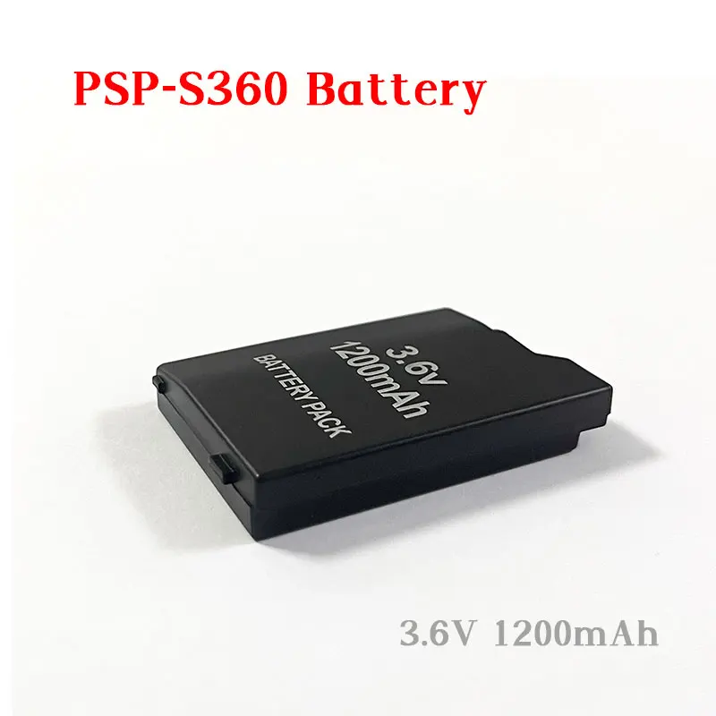 Psp S110 S360 Battery 3.6V 1200mAh for Sony Psp3000 Psp2000 PSP 2000 3000 2001 3004 Portable Console Batteries Replacement