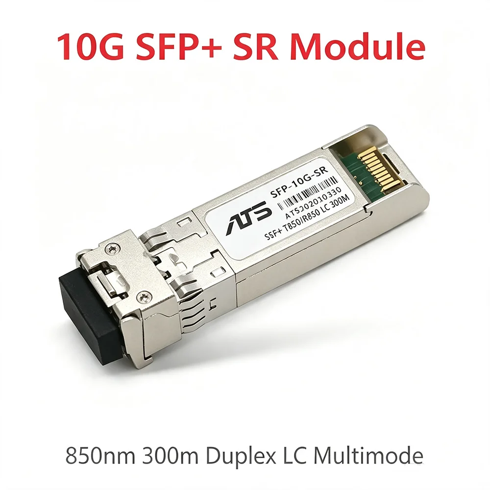Módulo Transceptor de Cobre 10GBASE-T SFP+ para RJ45 DDM 30m Compatível com Switches Cisco, MikroTik, Ubiquiti e TP-Link