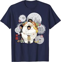 Disney Big Hero 6 TV Series Baymax Hugs Graphic T-Shirt T-Shirt