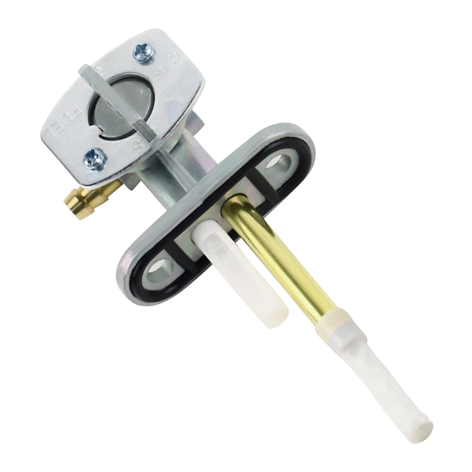FLYPIG fuel tap 34mm mount hole zinc alloy plastic 92g