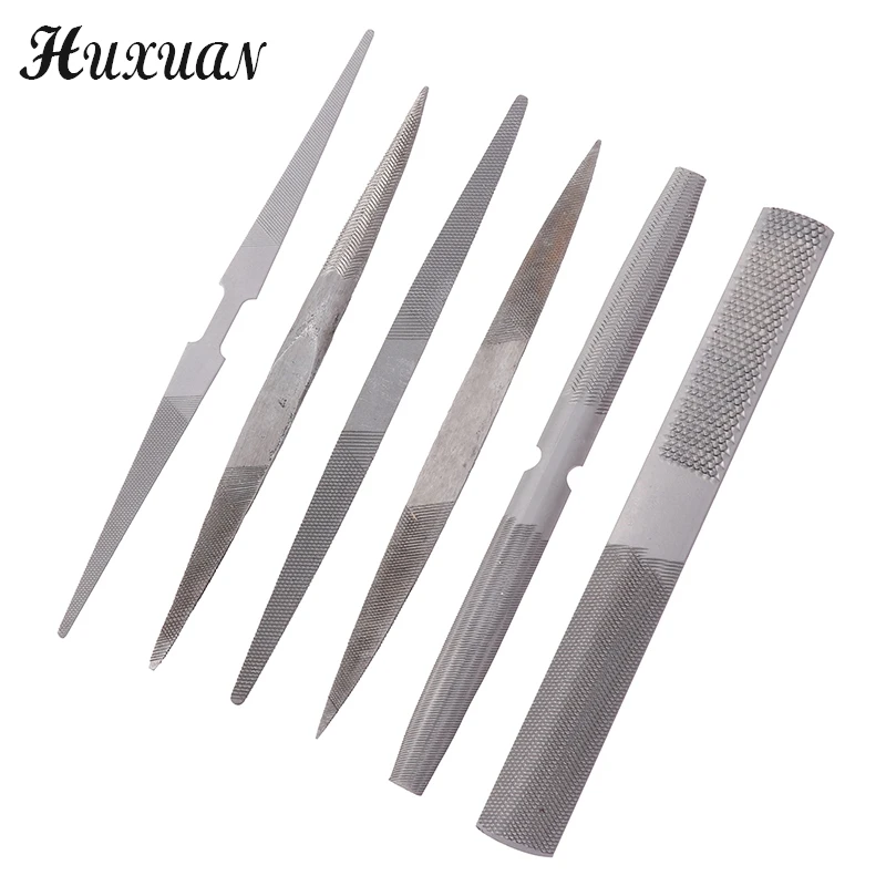 Double-Head Files Half Round Files Hand File Sharp Flat File Shaping Polishing For Carving Filing Half-Round Wax Shaping File