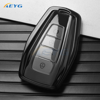 TPU Car Key Case Cover Shell Fob For Geely Emgrand X7 EX7 Coolray 2019 2020 Atlas Boyue NL3 GT GC9 Borui Keyless Key Shell Fob