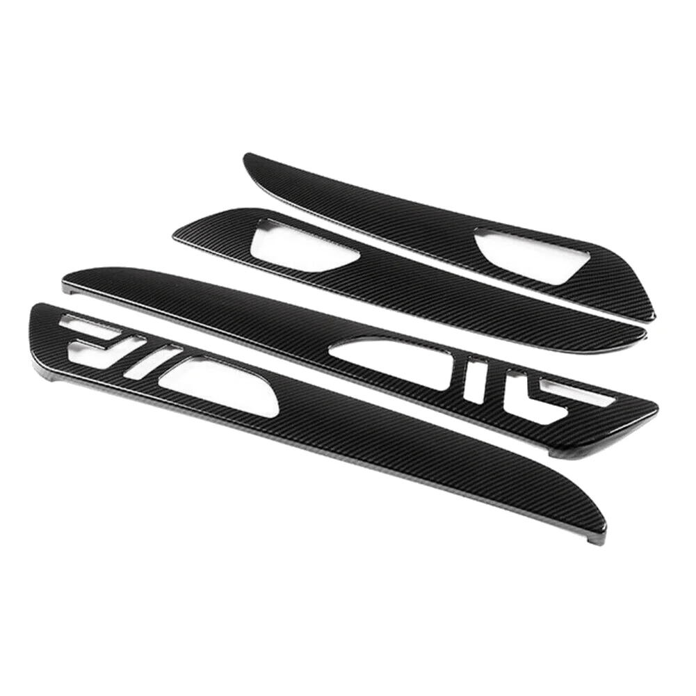 

Carbon Fiber Car Interior Door Handle Panel Cover Trim Strip for Mercedes Benz W166 ML GL 2012-2015 GLS GLE 2016-2019