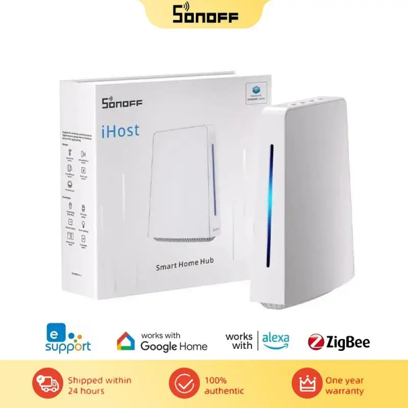 

SONOFF iHost Smart Home Hub AIBridge Local Private Server 2GB/4GB Zigbee Gateway Open API Smart Home System Local Control Device