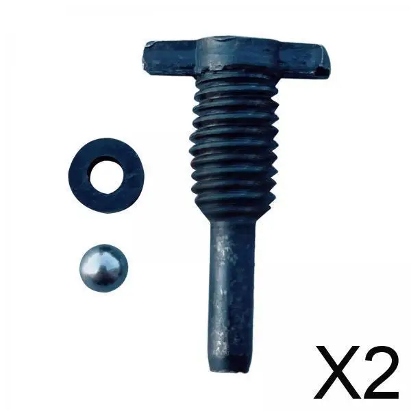 

Horizontal Jack Oil Pump Accessory Metal Seal Rings Oil Release Valve Kit for Hydraulic Jack 2.5t