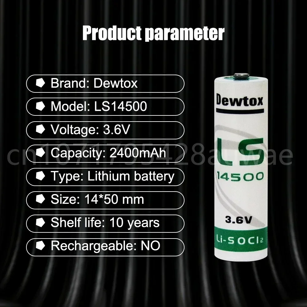 1PCS LS14500 3.6V Lithium Batterij voor Gasmeter PLC Machine Tools Real Time Klok Touch Screen ER14505 Li-Ion Batteria