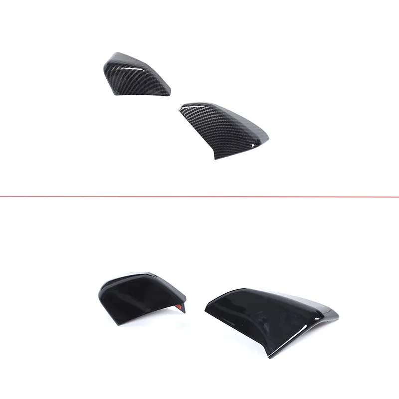

ABS Carbon Fiber For BMW 5 Series G60 2024+ Car central control display both sides of decorative cover stickers car accessories