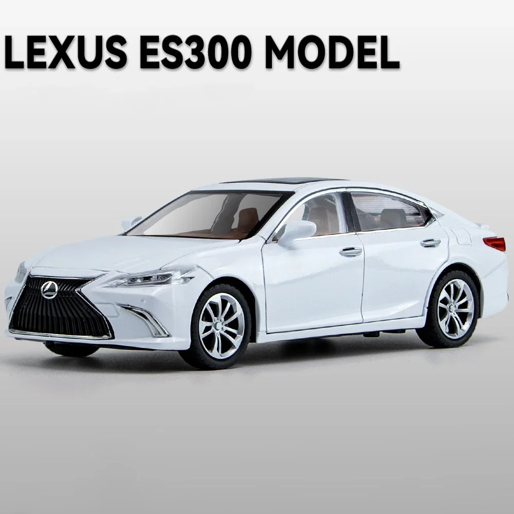 1:24 Lexus ES300 aluminiowy model samochodu odlewany i pojazdy zabawkowe metalowa kolekcja modeli samochodów zabawkowych wysoka symulacja prezent dla dzieci