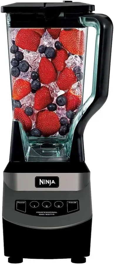 Blender, For-Smoothies, Salsa, Shakes, Slush, and-Frozen Drinks, Blender, Pitcher, and-Lid, Blender for-Kitchen, Crushes Ice, Fr