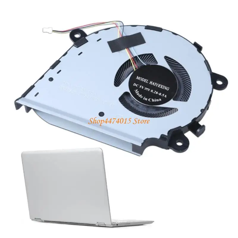 

K1AA CPU GPU Fan Laptops Cooling Fan DC5V 4Pin Radiators for Rog Strix G531 G531