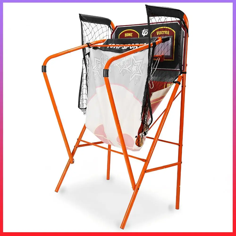 

Игровой автомат «Баскетбол»: Двухместный баскетбольный тир с быстрой сборкой и стальным каркасом для игровых комнат и подвалов