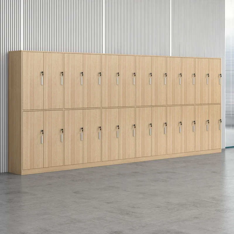Display Cabinet Office Bookcase Locker Organizer Drawer Type Storage Furniture Modern Luxury Wooden Lattice Filing Cabinet Floor