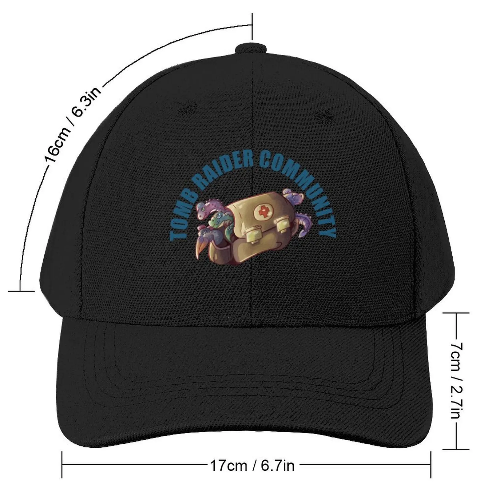 Tomb Raider Community Extra Life Baseball Cap Wild Ball Hat Dropshipping Christmas Hat Anime Hat Women's Beach Outlet 2024 Men's