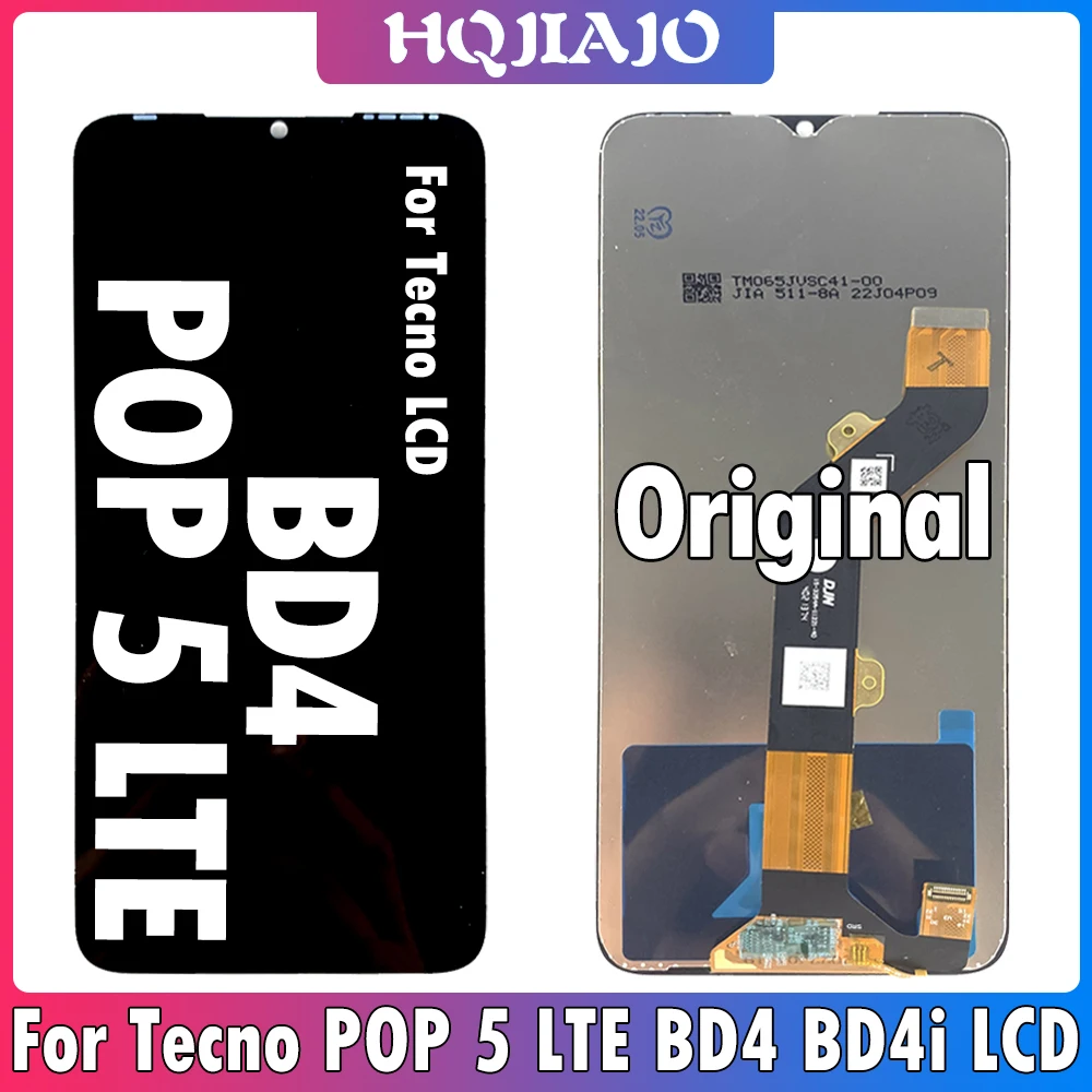 استبدال شاشة لمس LCD لجهاز Tecno Pop 5 LTE BD4: دليل شامل لاختيار القطعة المثالية