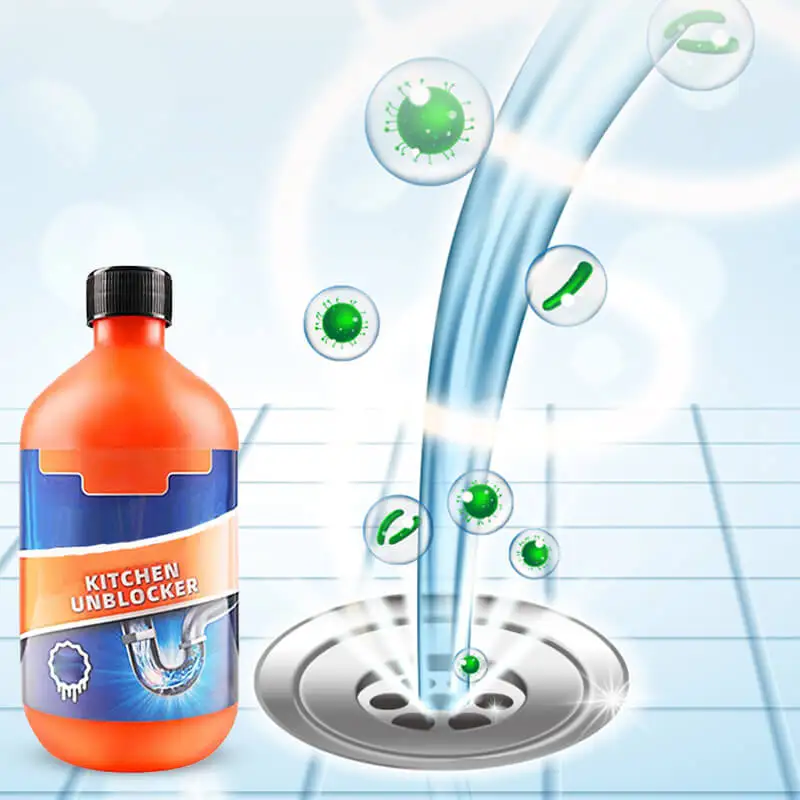 Pipeline Dredging Agent 350g Liquid Plumber Drain Cleaner Clog Remover Pipeline Dredging Agent