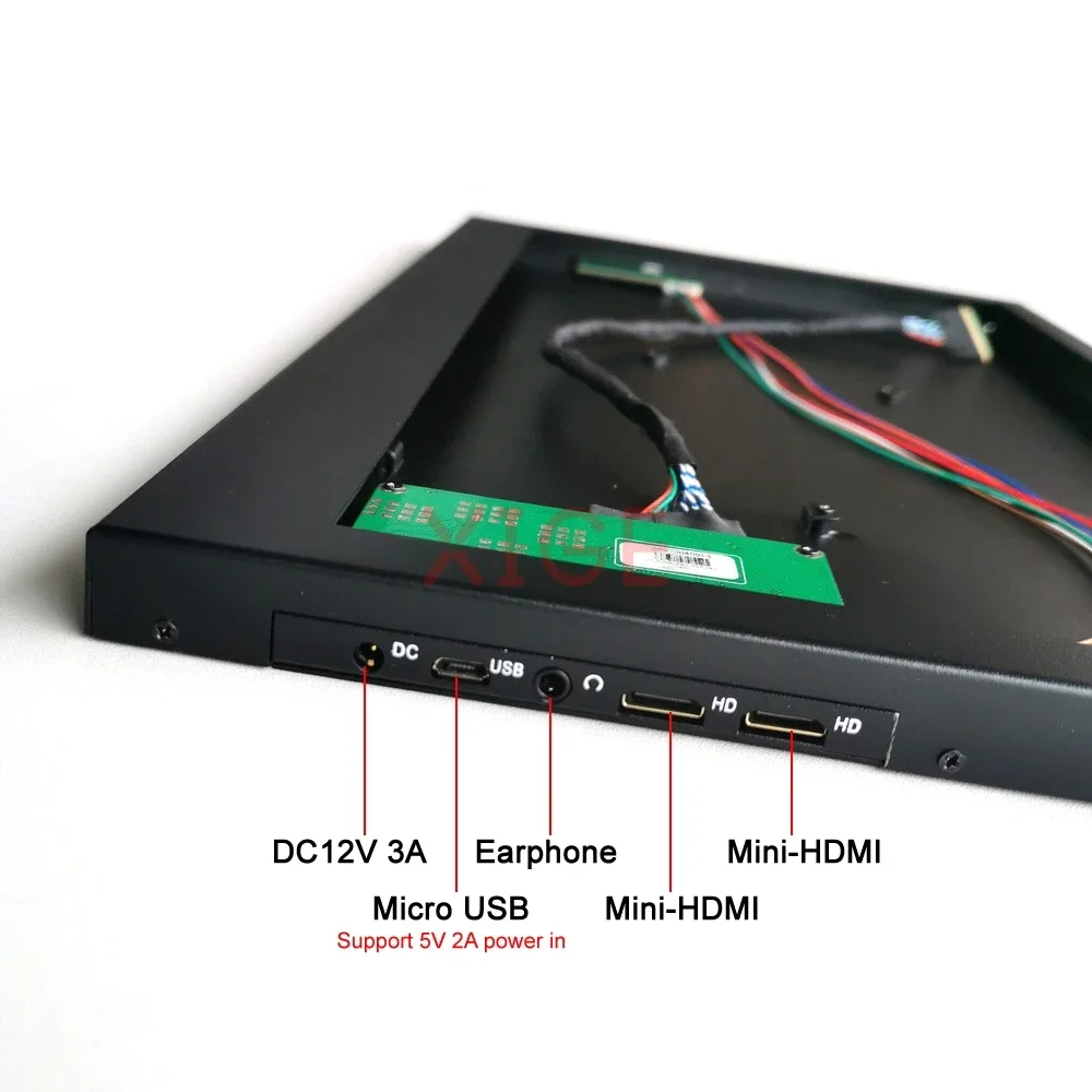 Fit B156RW01 15.6 "Scatola in metallo + Scheda controller driver 40 Pin LVDS USB Micro 1600*900 Monitor Portatile Refit 2 HDMI-Mini Kit FAI DA TE