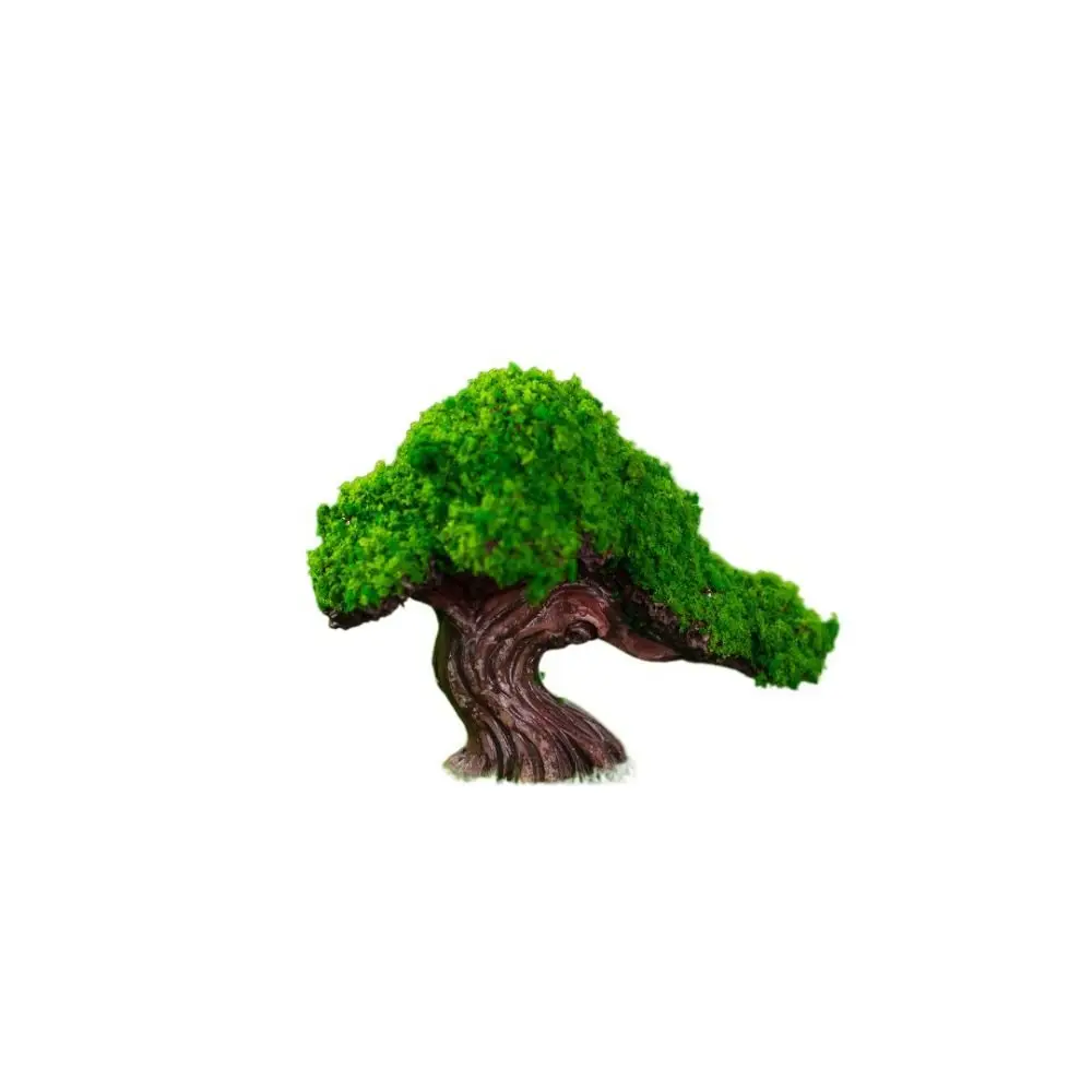 

Decorative Artificial Mini Pine Tree Multiple Style Lifelike Fairy Moss Micro Landscape Simulation Resin