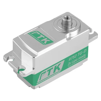 PTK 9752TG-D Metallo 1/8 1/10 Auto telecomandata deriva Piatto Auto sportiva servo tozzo Modello ad alta velocità servo servo a basso profilo