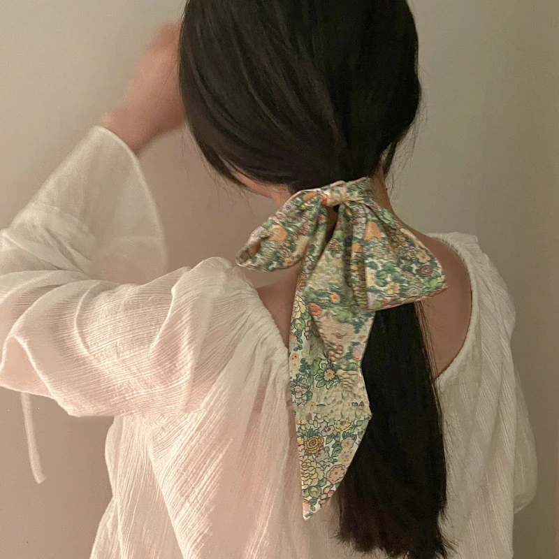 Fashion Skinny Scarf Women Luxury Brand Twill Printing Tie Bag Handle Ribbon Hair Band Women\'s Headscarf New Design Silk Scarves